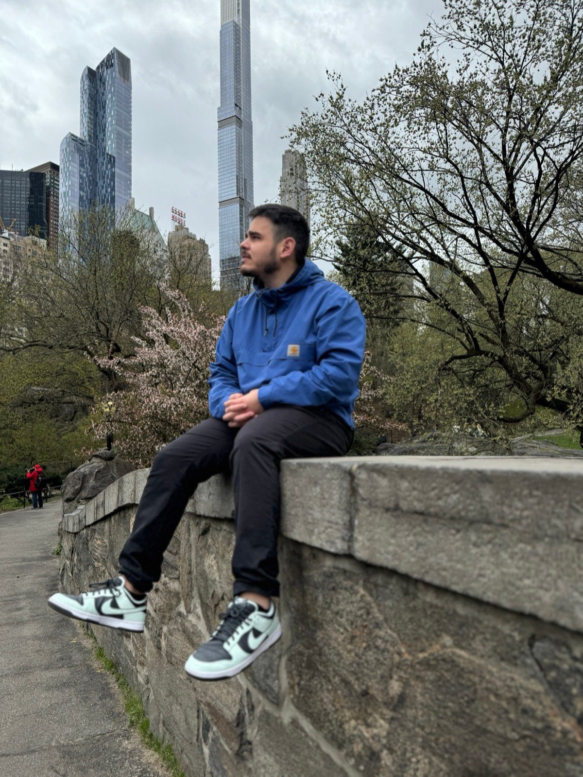 Carlos, trader fondeado de Charlie Capital, en Nueva York